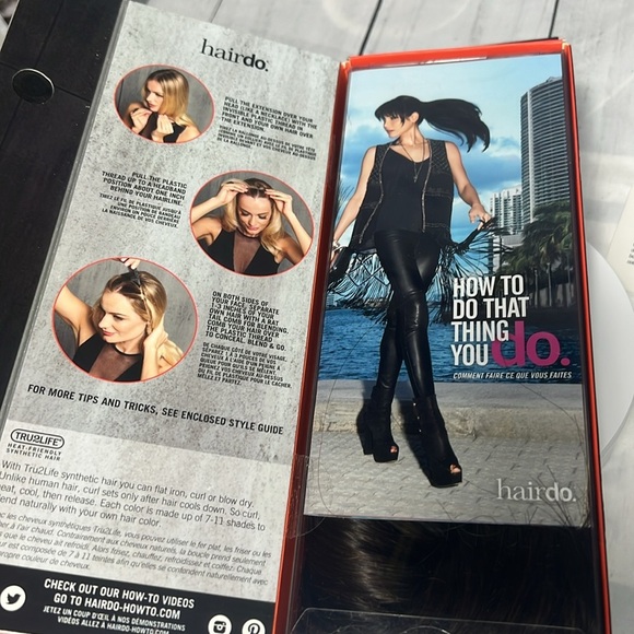 Hairdo Invisible Extension – Chocolate Copper/Medium Red Brown R6/30H (20” halo) - Picture 5 of 7